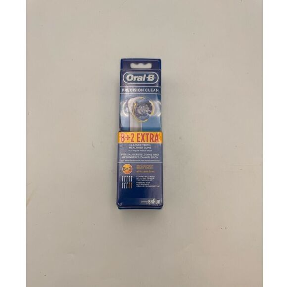Oral-B Precision Clean Rotating Toothbrush Replacement‎ Heads For Health Care - Picture 1 of 2